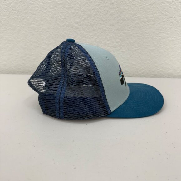 Patagonia Fitz Roy Bear Trucker Part Mesh SnapBack Embroidered Hat Cap Kids OS - Picture 5 of 7